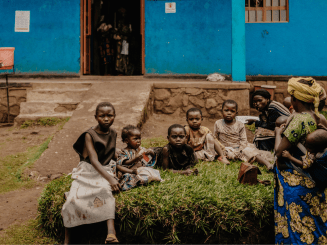 The MSF-supported Kishinji health center is located in the Minova health zone in South Kivu province, 3km from the Bugeri IDP site in DRC.