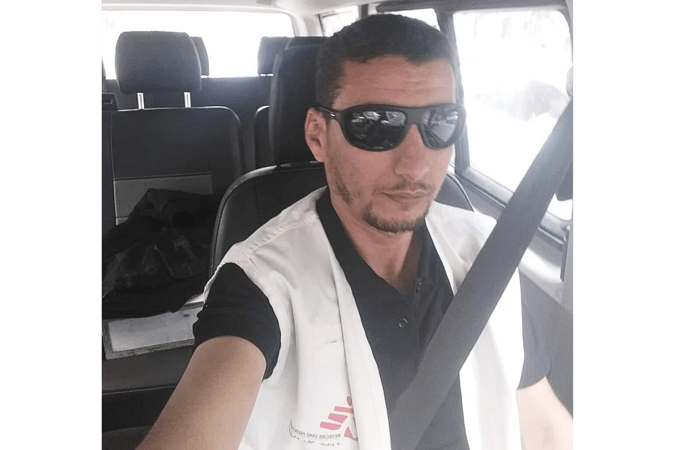 Hasan Suboh, MSF colleague killed in Gaza.